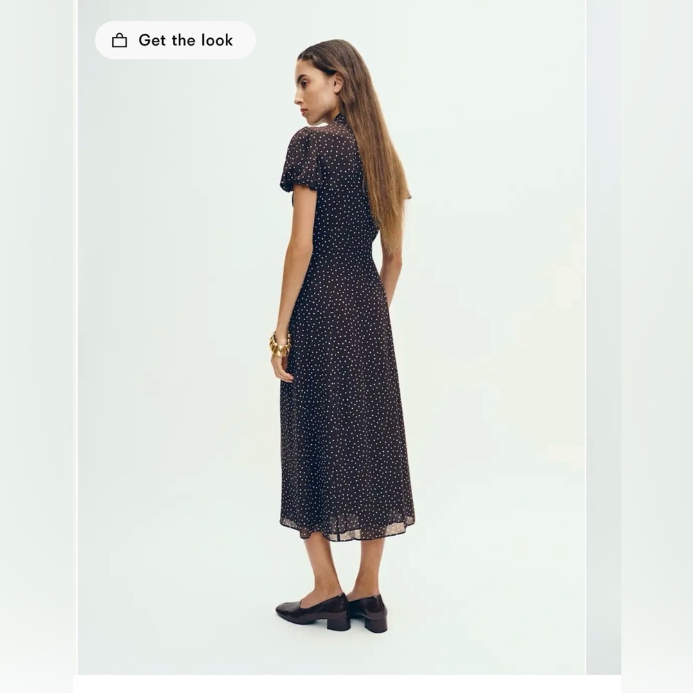 Reformation dress Bloomsberry in Colette dot NWT - Picture 7 of 13